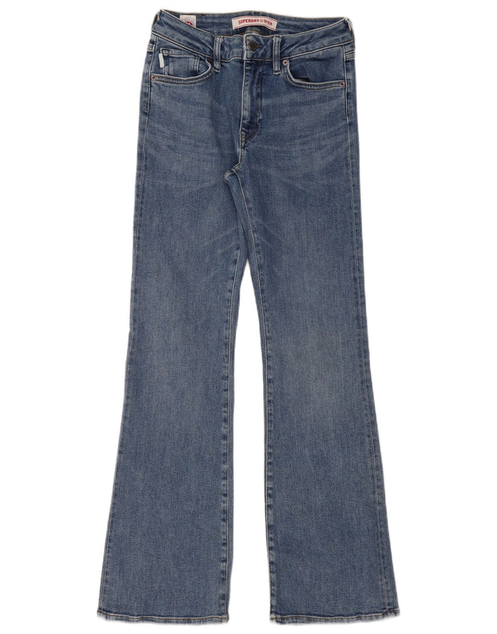 Superdry Jean Bootcut Femme W28 L31 Bleu Coton