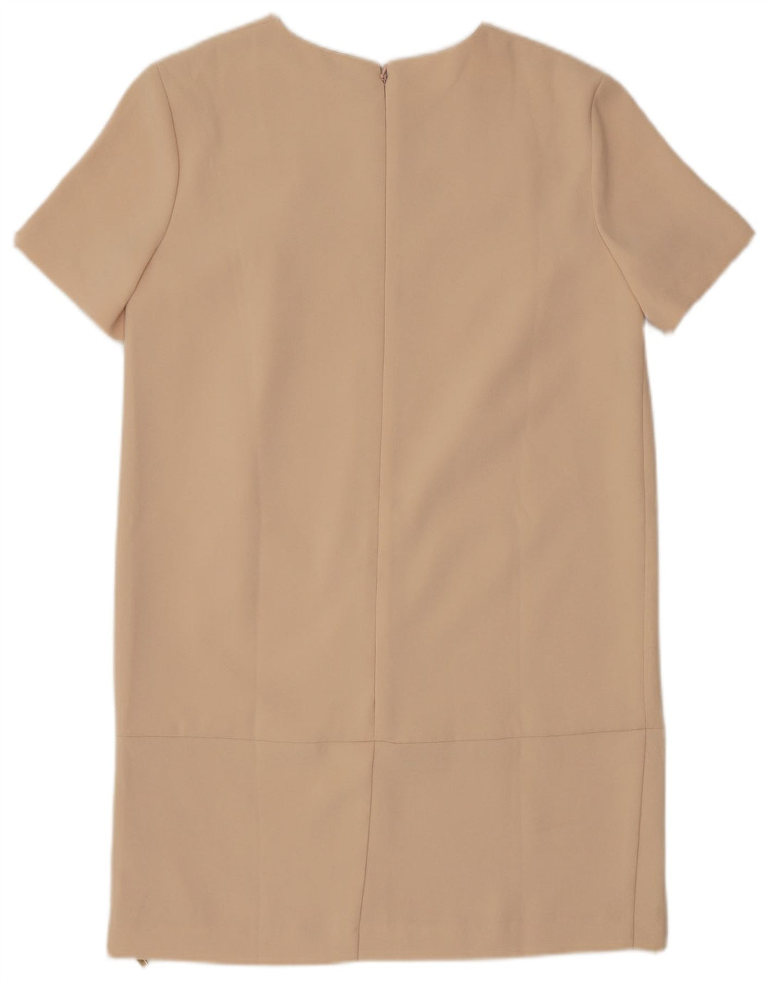 Elisabetta Franchi Robe Droite Femme IT 42 Beige Moyen Polyester Classique