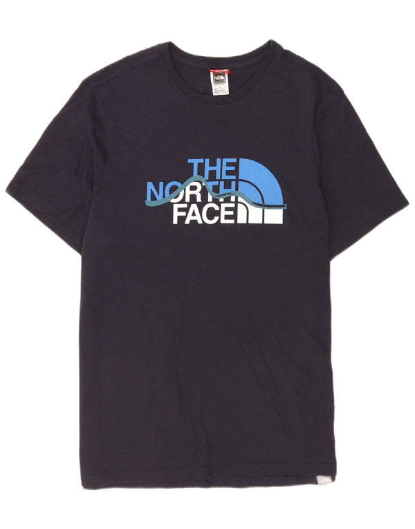 The North Face T-shirt graphique à manches courtes pour hommes, grand, bleu marine