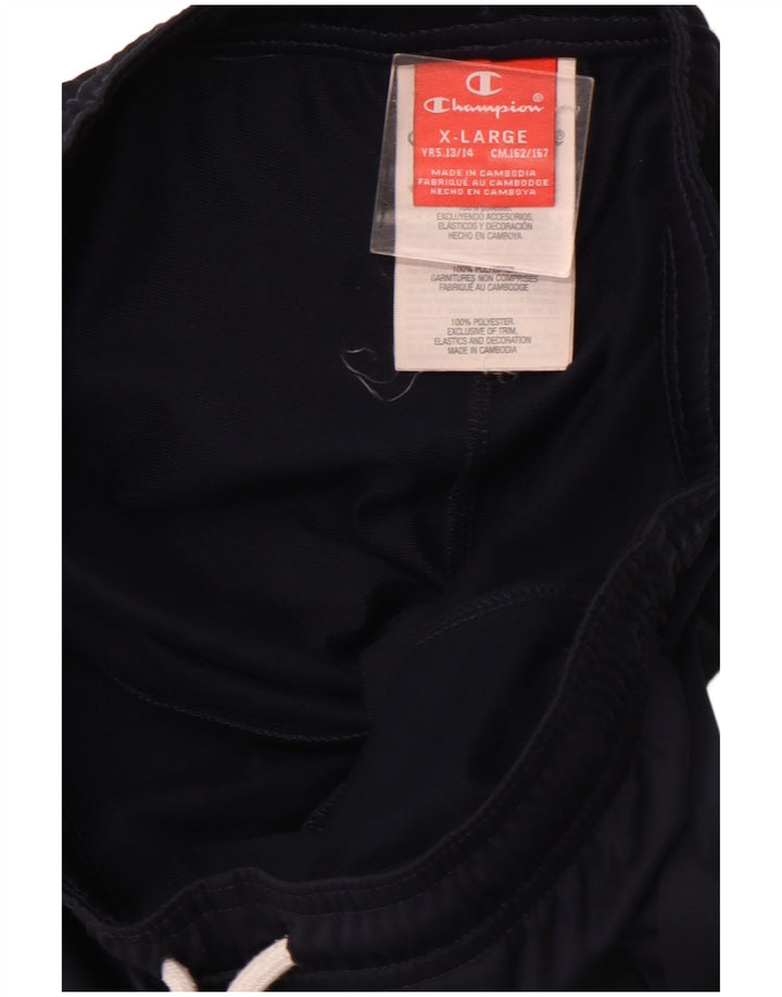 CHAMPION Pantalon de Survêtement Garçon Joggers 13-14 Ans XL Bleu Marine