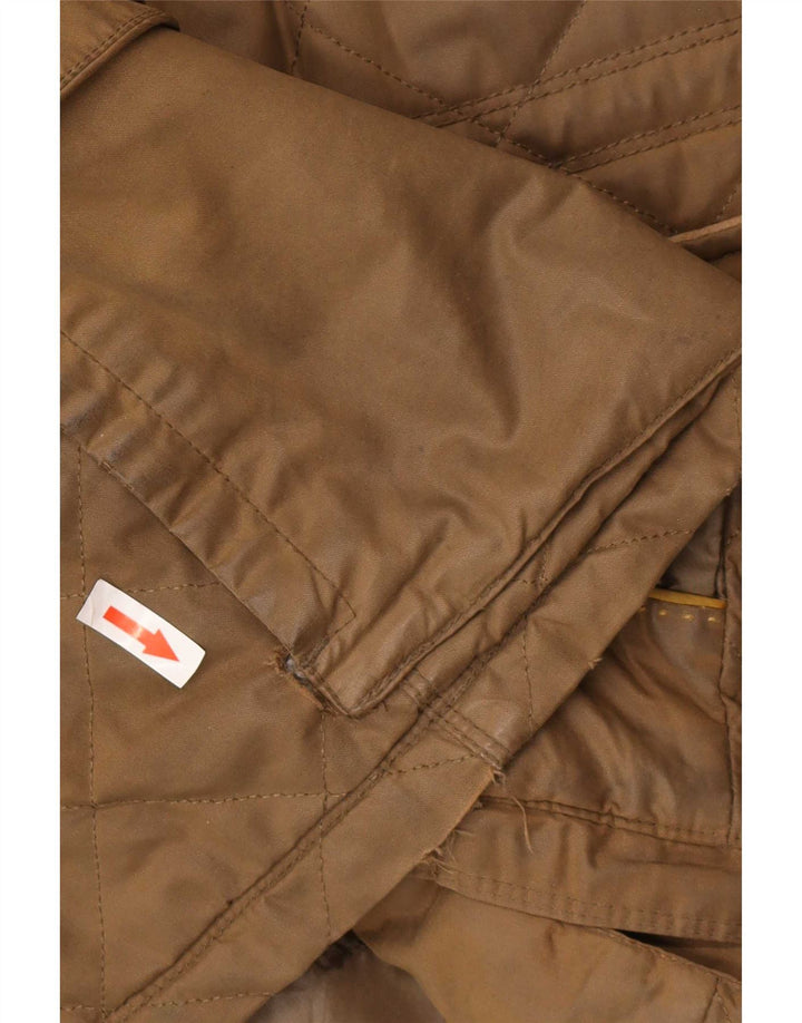 Massimo Dutti Veste utilitaire pour homme UK 40 Large Marron Nylon