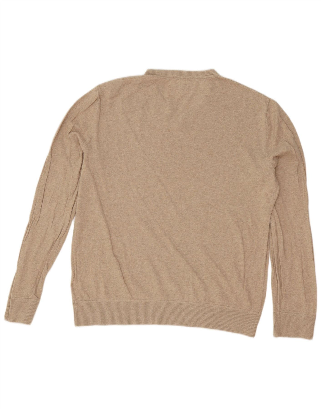 Gap Pull Col V Homme Grand Coton Beige