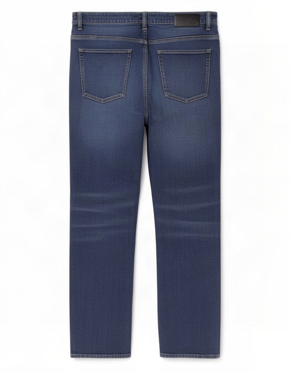 Hugo Boss Jean Slim Candiani W34 L30 Bleu Marine Coton Homme