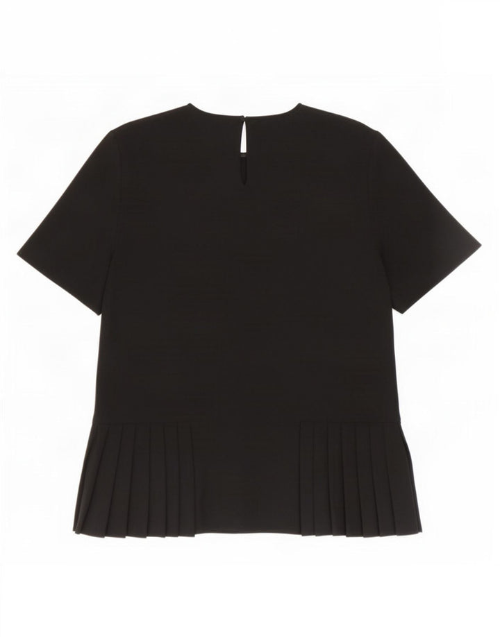 Zara Chemisier Femme Top UK 10 Petit Noir