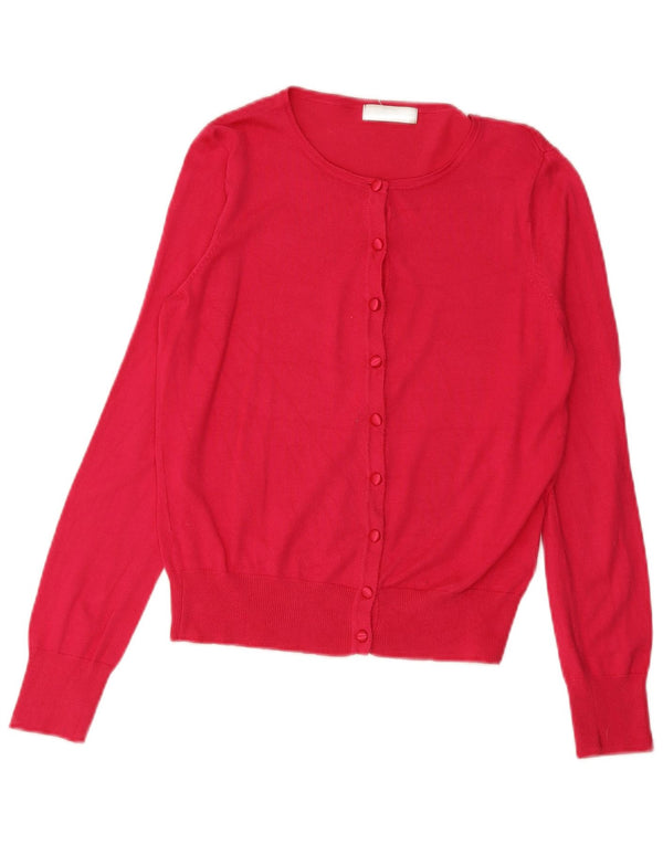 Marks & Spencer Pull Cardigan Femme UK 8 Petite Viscose Rose