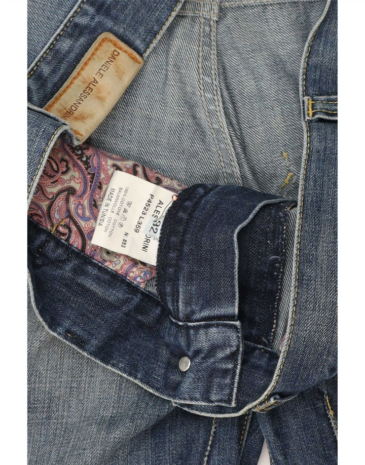 Daniele Alessandrini Short en jean W32 bleu moyen en coton pour homme