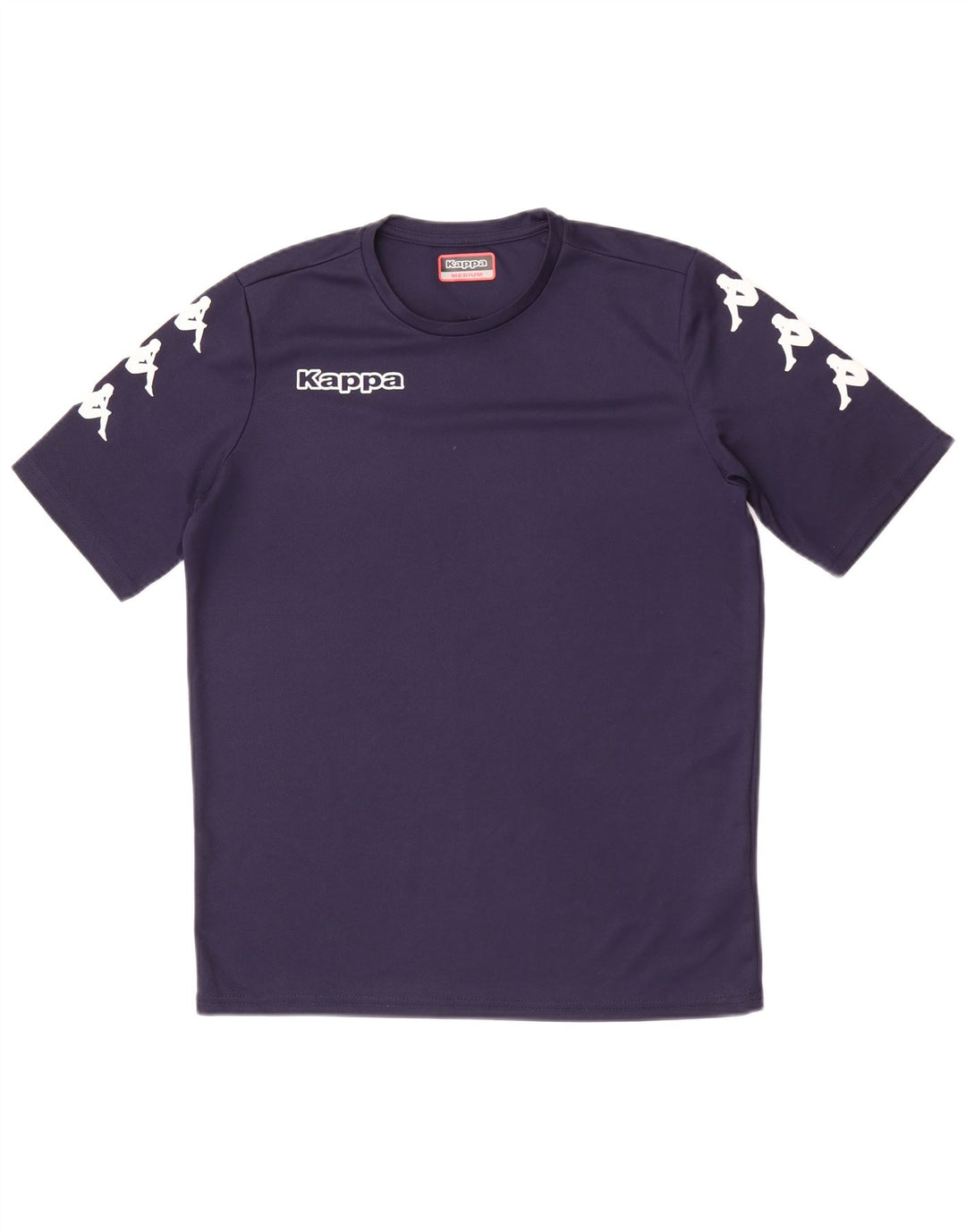 Kappa T-Shirt Graphique Homme Bleu Marine Moyen Polyester