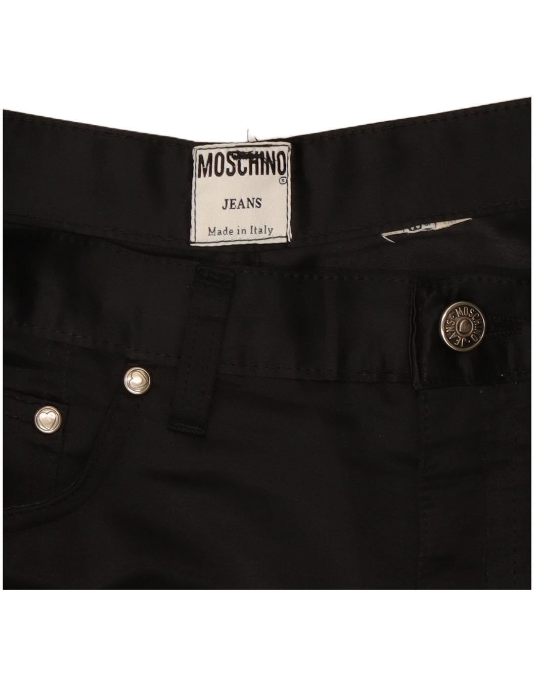 Moschino Pantalon décontracté slim femme W28 L23 Noir
