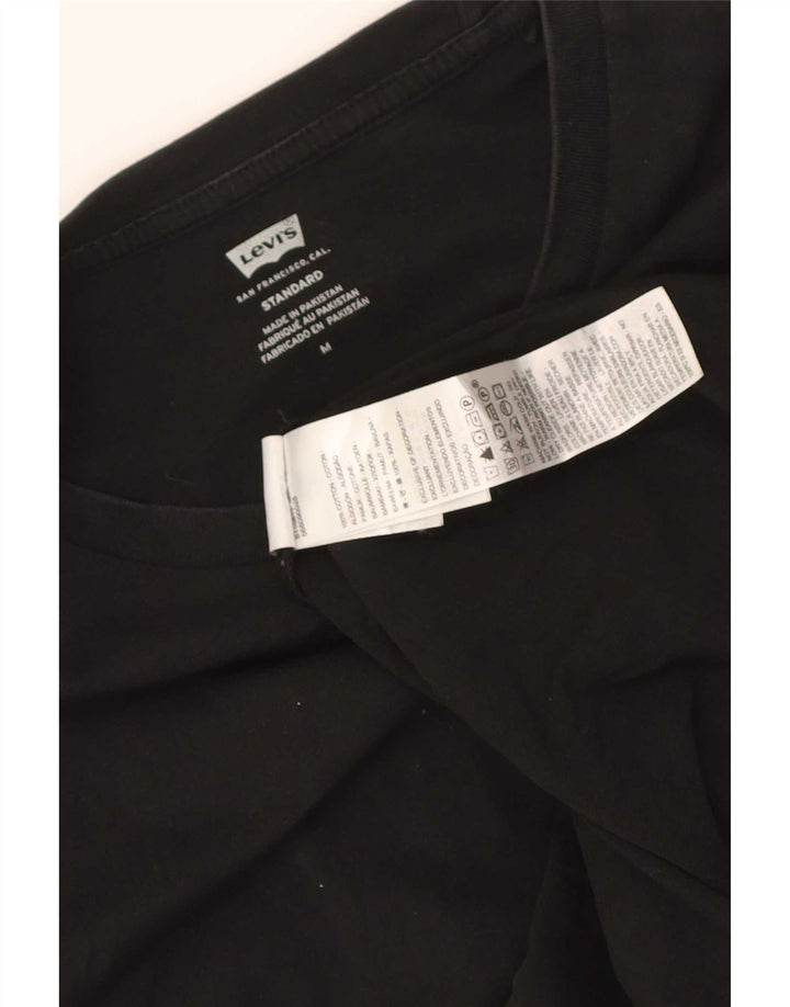 Levi's Tee-Shirt Coupe Standard Homme Noir Moyen Coton