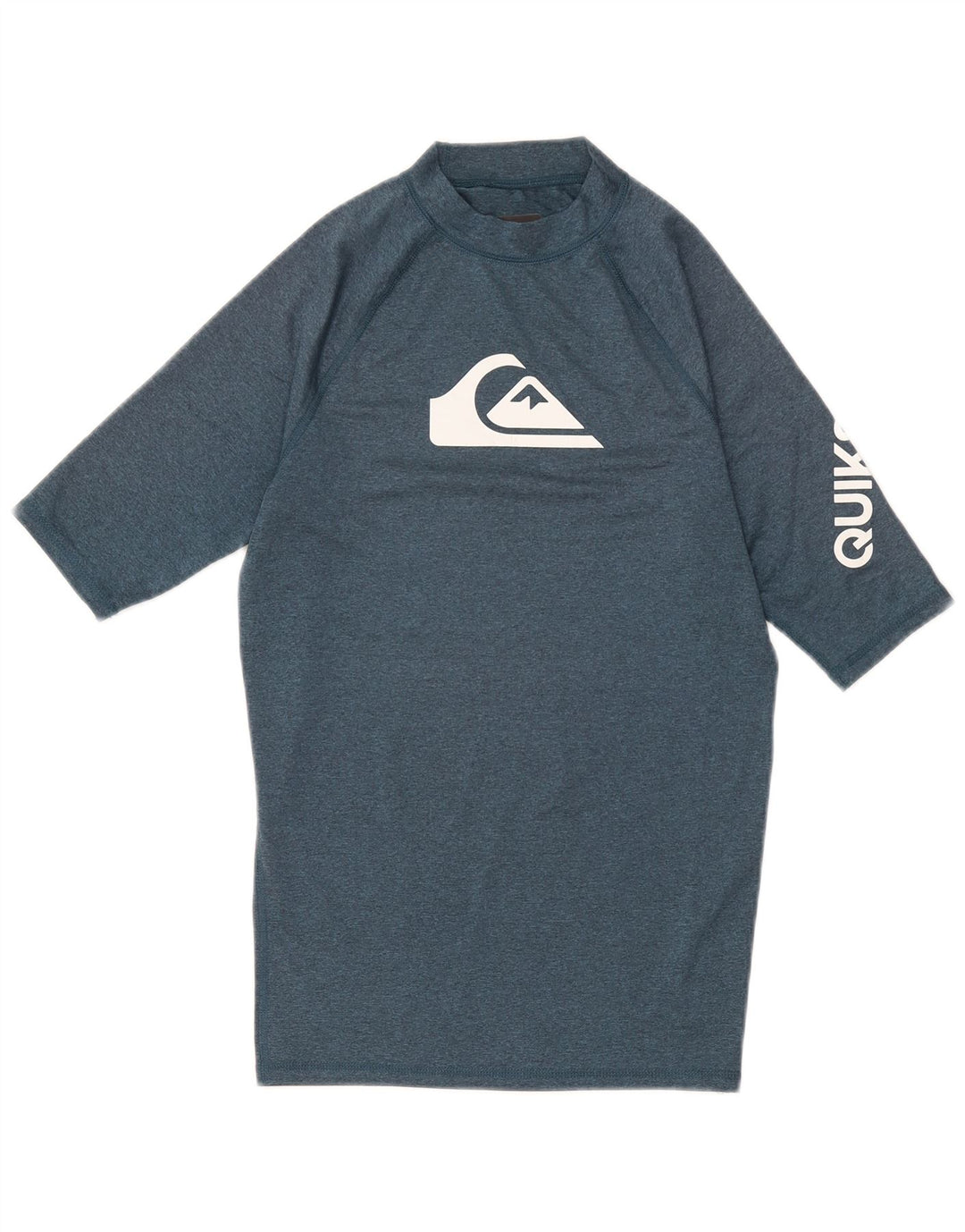 Quiksilver T-Shirt Graphique Homme Petit Bleu