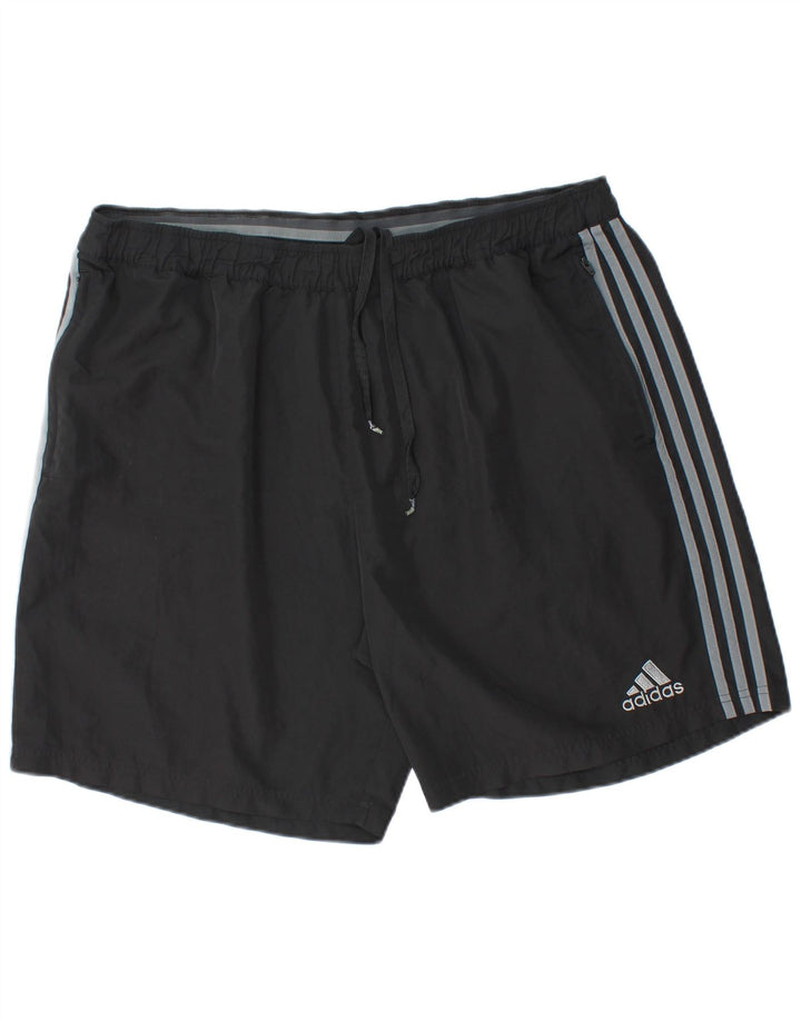 Adidas Short de sport pour homme 2XL Noir Polyester