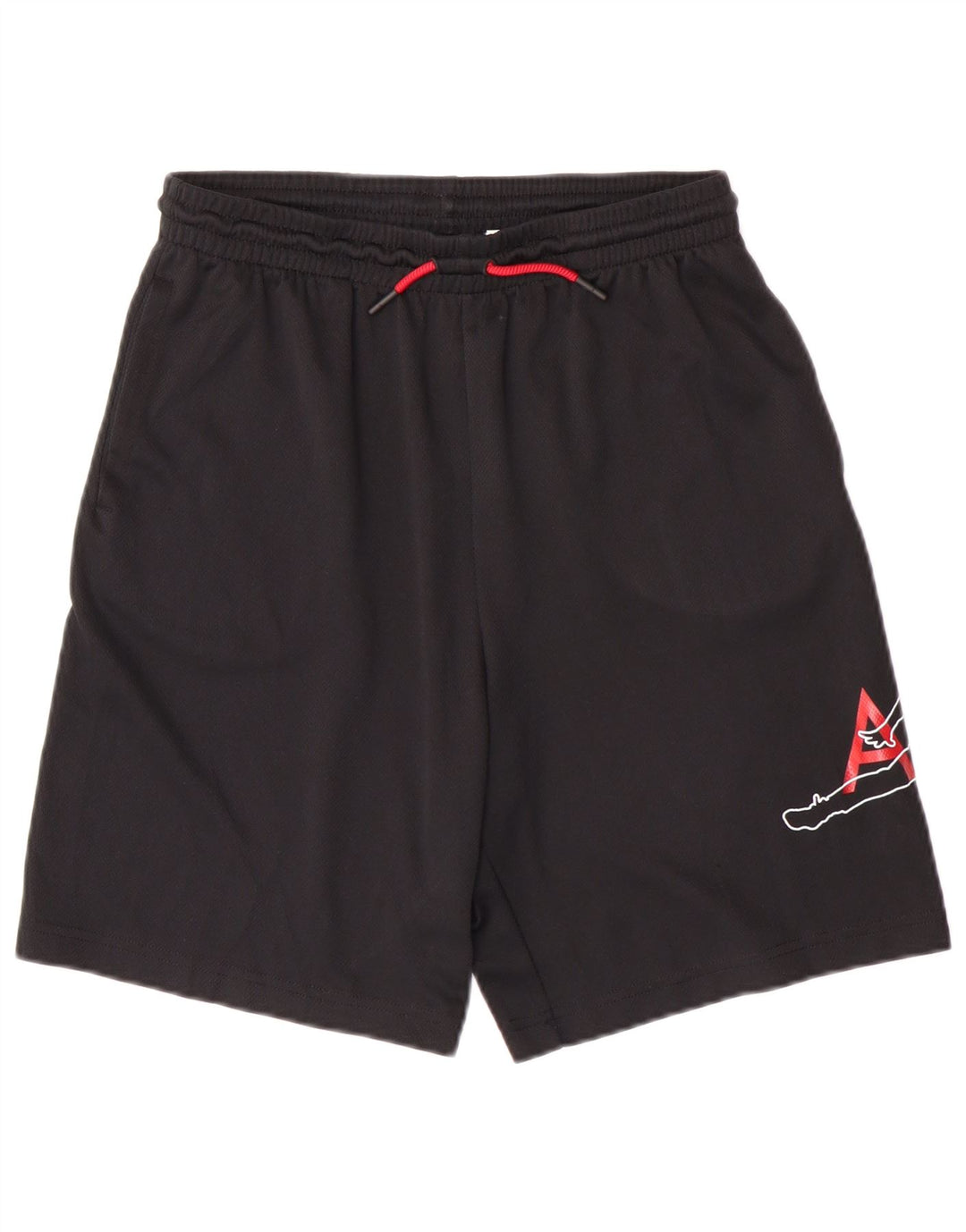 Jordan Short de sport graphique pour garçon 13-14 ans XL Noir Polyester