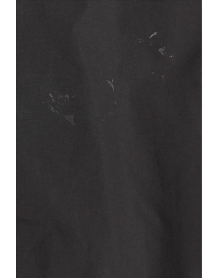 PUMA Veste de Pluie Graphique Homme UK 40 Large Noir Polyamide