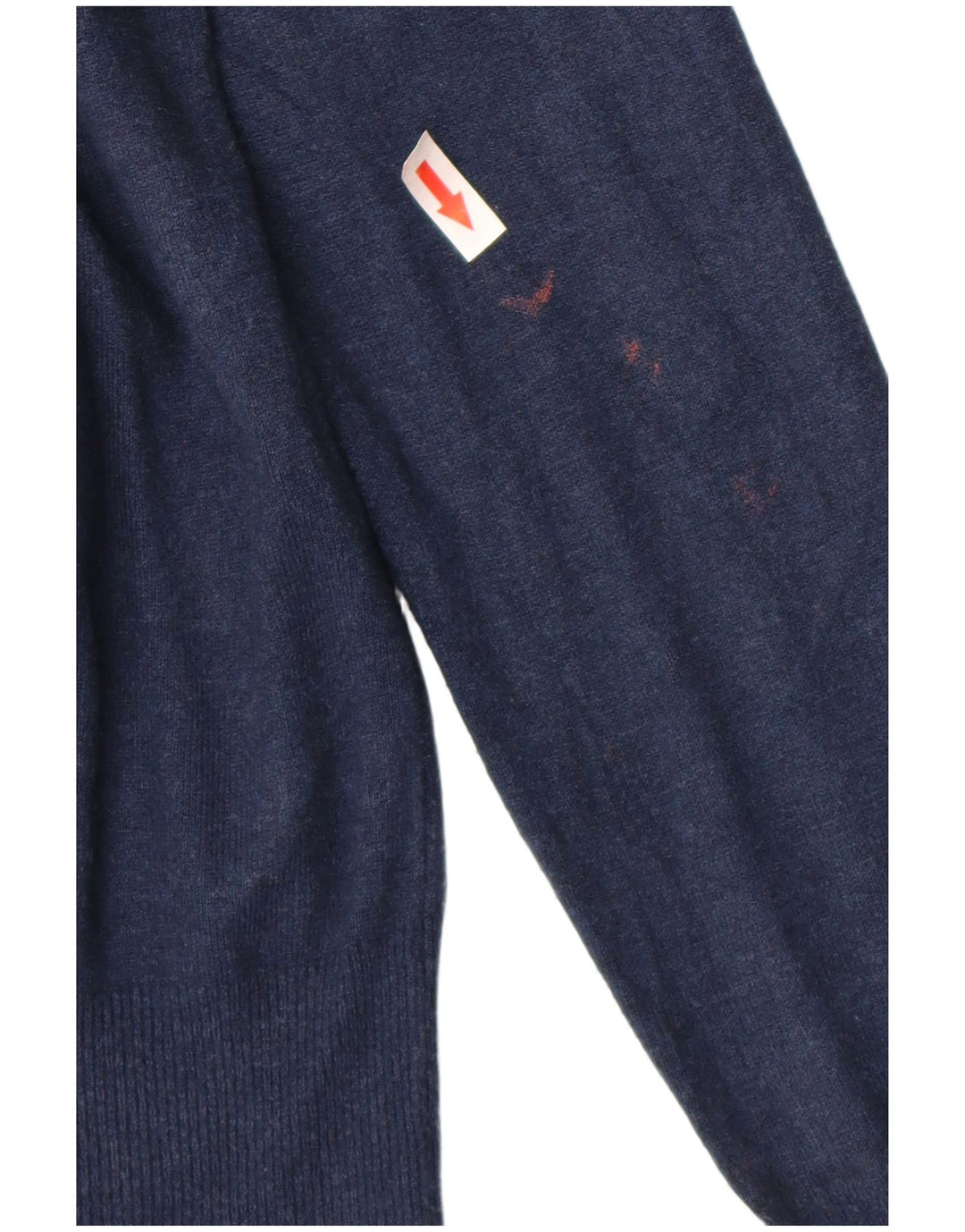 Marks & Spencer Pull cardigan pour femme UK 10 Small Bleu marine Viscose