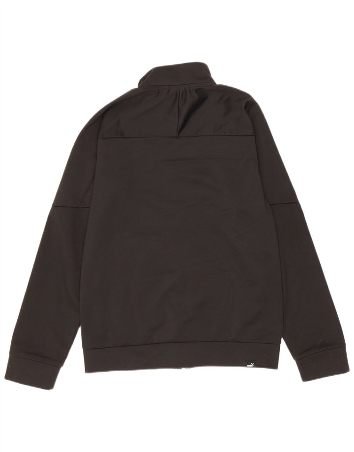 Puma Veste de survêtement graphique garçon 11-12 ans Noir Polyester