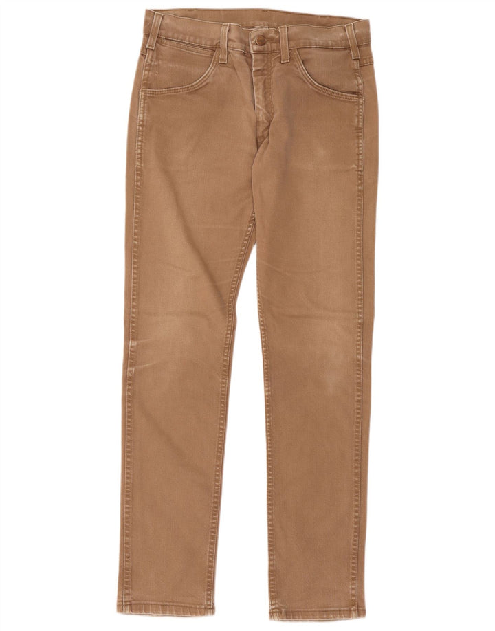 Wrangler Jean Slim Homme W31 L34 Marron Coton