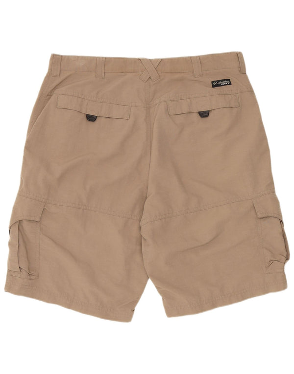 Columbia Short Cargo W36 Homme Large Marron Nylon