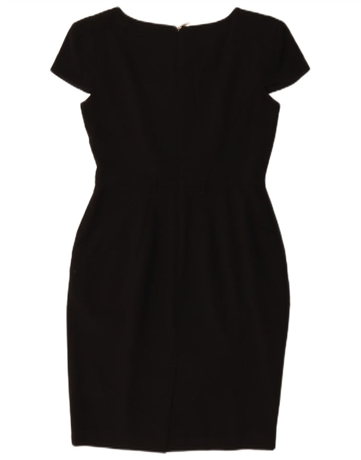 Marks & Spencer Robe fourreau petite pour femme UK 8 Small Noir Polyester