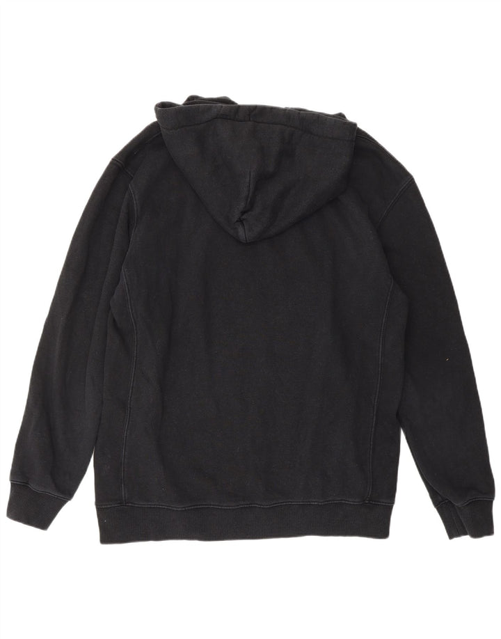 LEE Pull à capuche pour homme en coton noir moyen