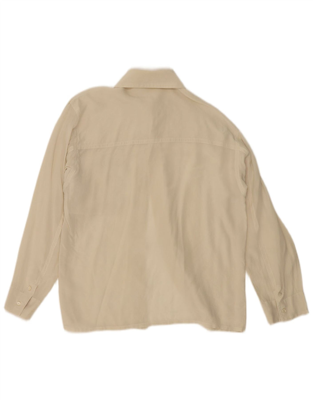 Chemisier chemise femme vintage UK 12 Beige moyen