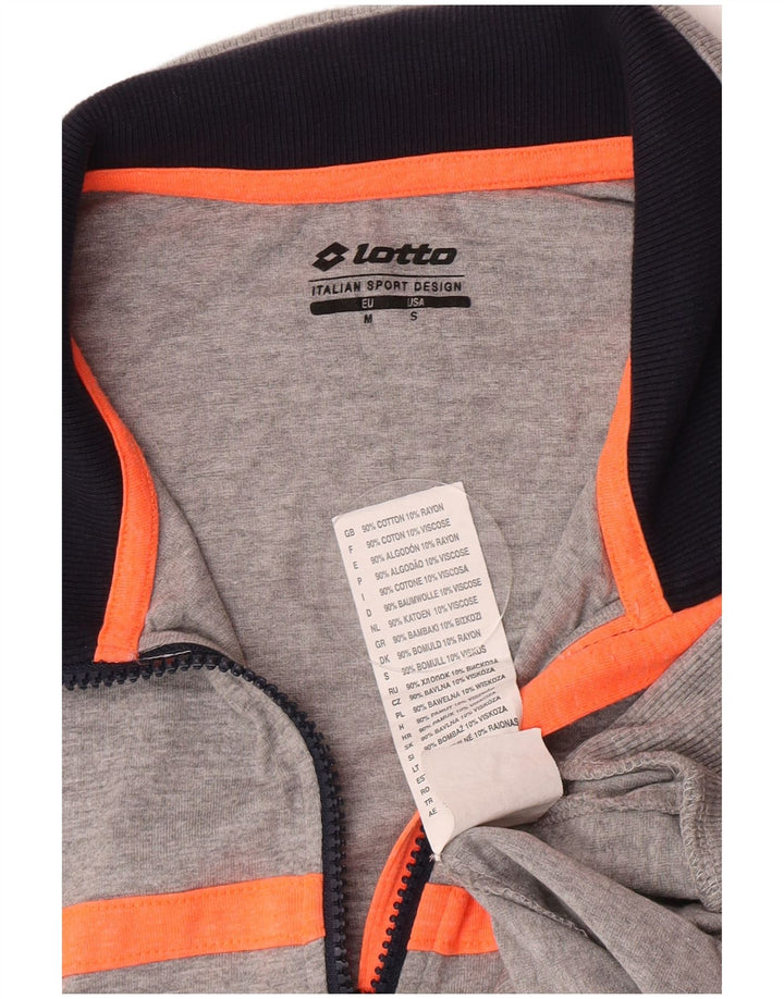 Lotto Veste de Survêtement Homme Petit Gris Colorblock Coton