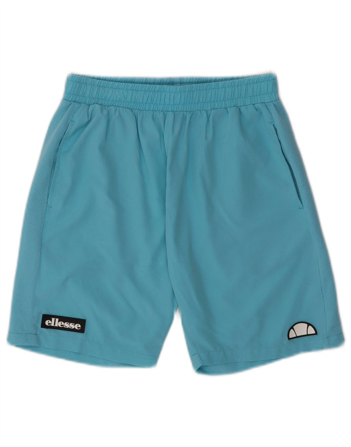 Ellesse Short de sport homme petit bleu polyester