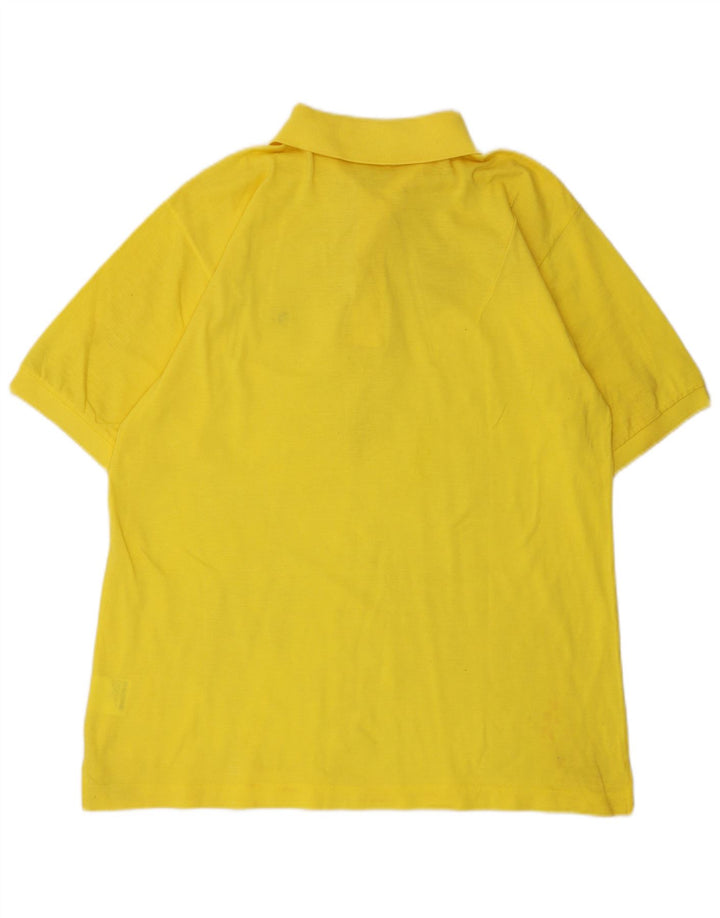 SERGIO TACCHINI Polo Homme IT 52 Large Jaune Coton