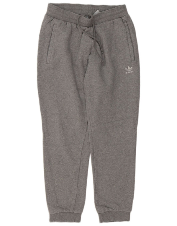 Adidas Pantalon de survêtement pour homme en coton gris Taille L