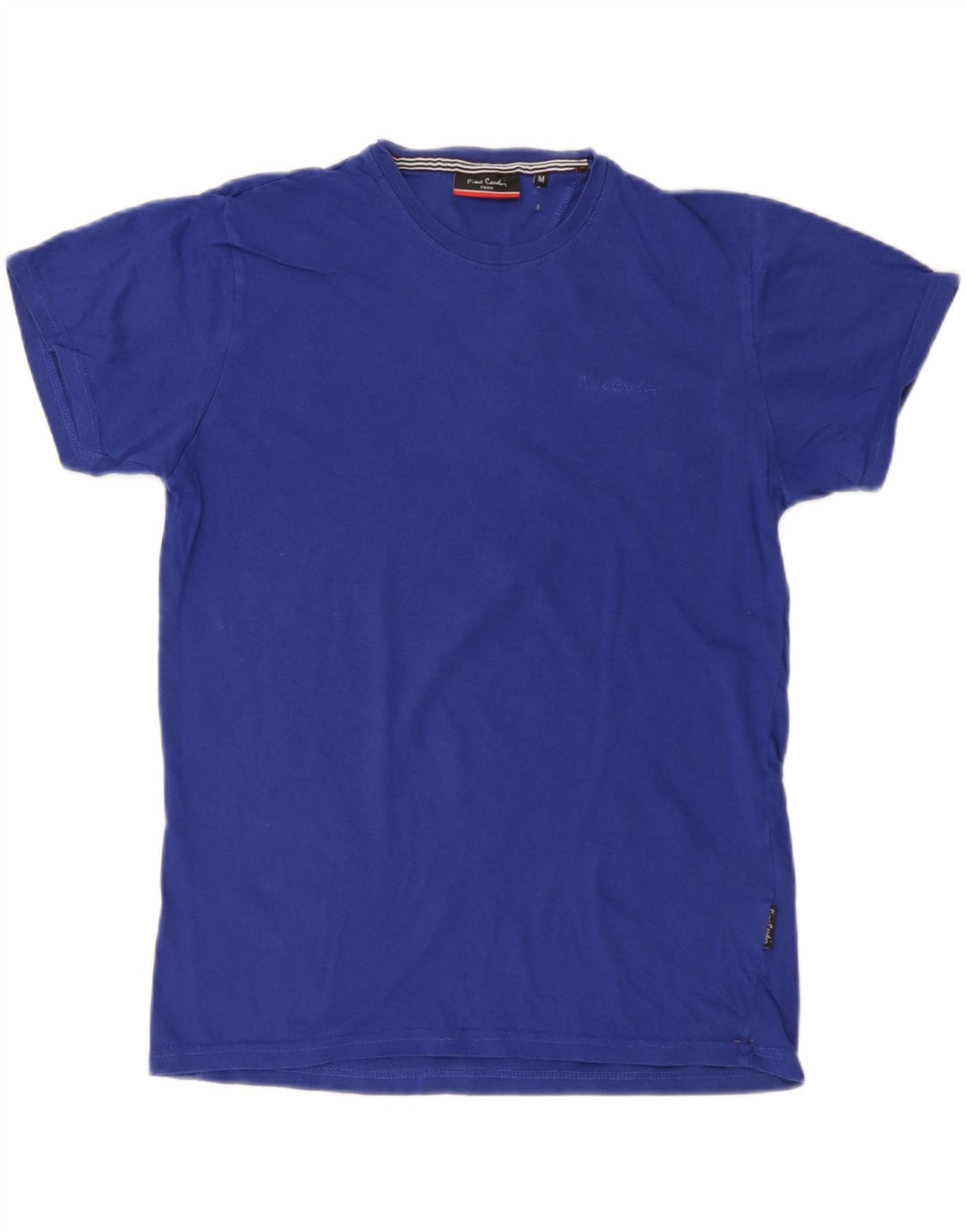 Pierre Cardin T-Shirt Homme Bleu Moyen Coton
