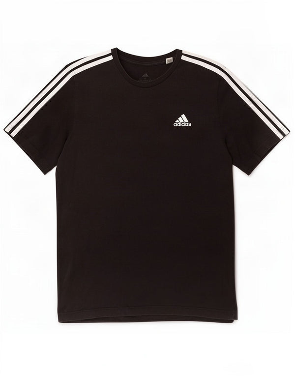 Adidas T-Shirt Homme Haut Noir Moyen Coton