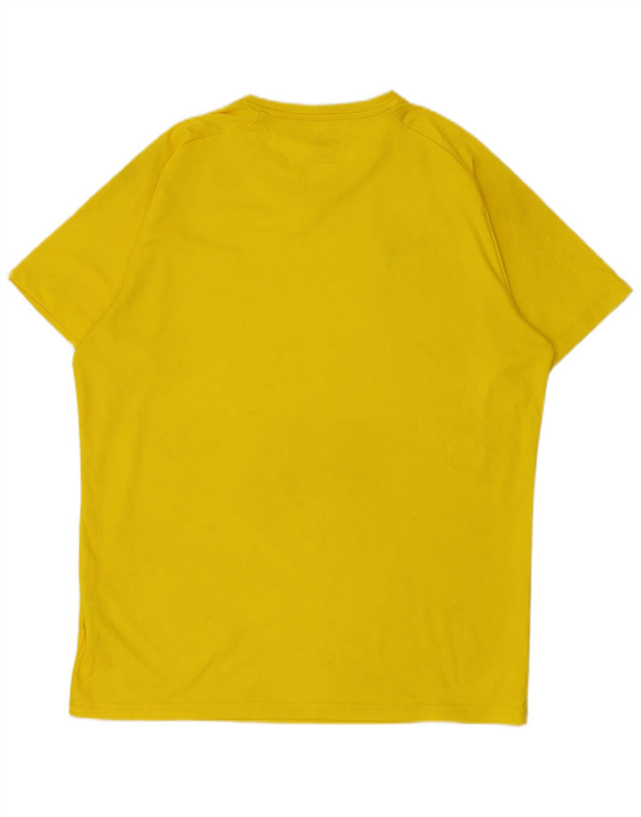 Puma T-Shirt Homme Haut Large Jaune Polyester