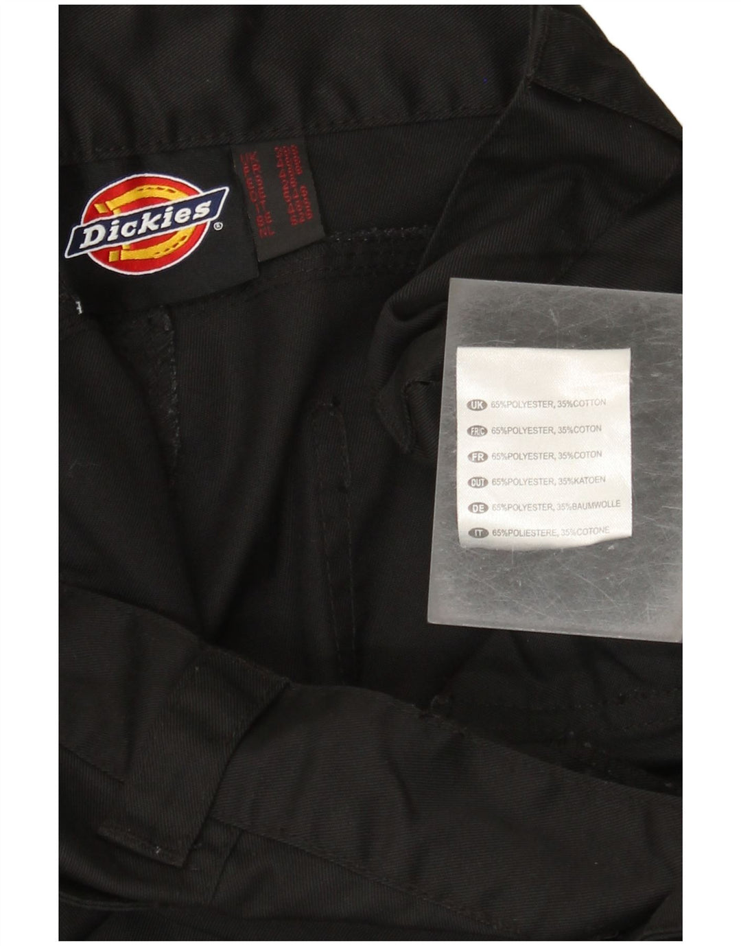 Dickies Pantalon Cargo Droit Homme W38 L28 Noir Polyester
