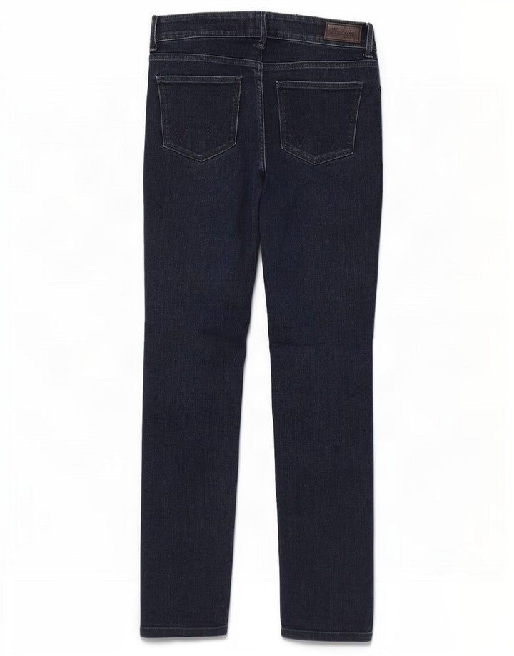 Wrangler Jean Slim Femme W28 L32 Bleu Marine Coton