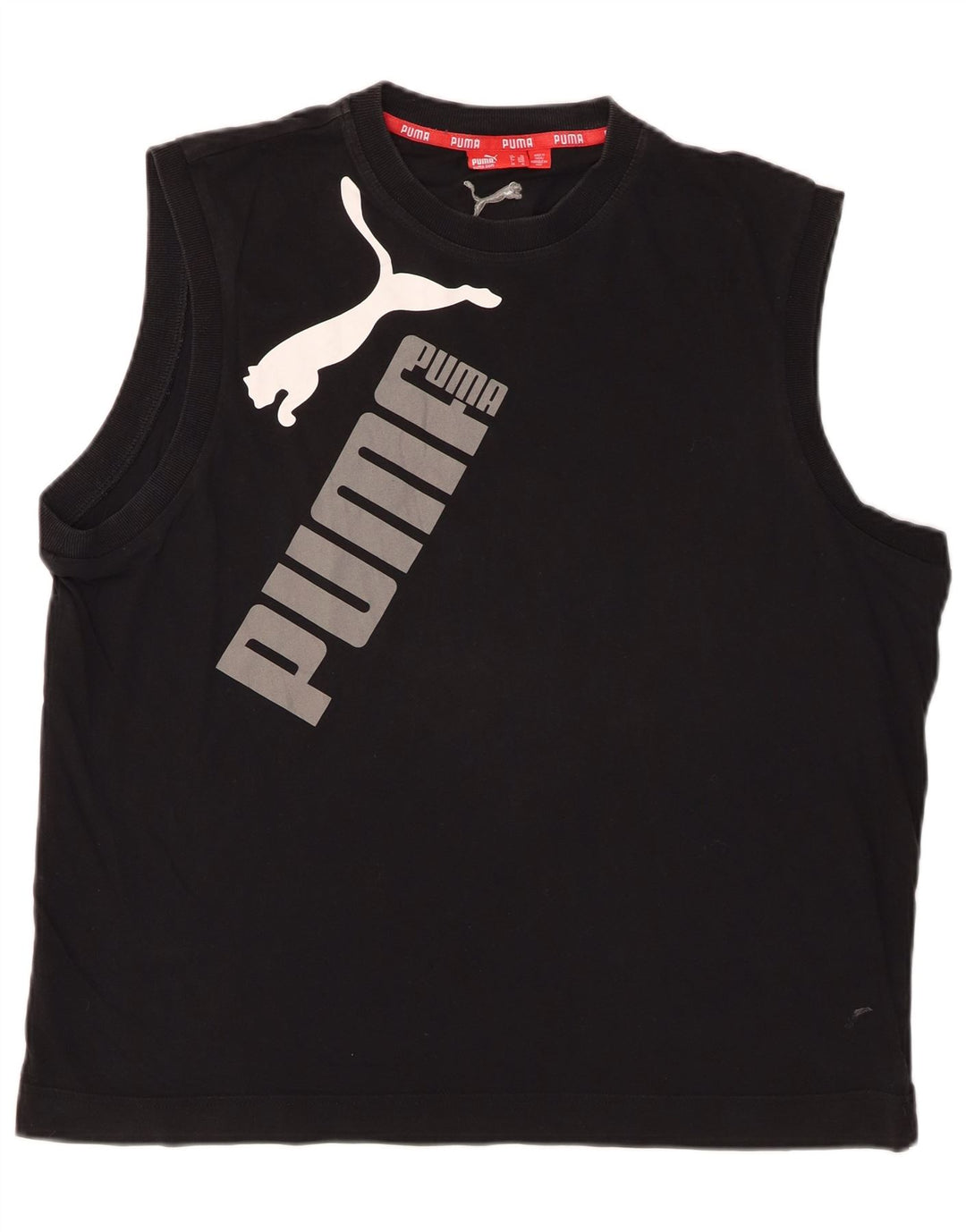 PUMA Débardeur Graphic Homme XL Noir