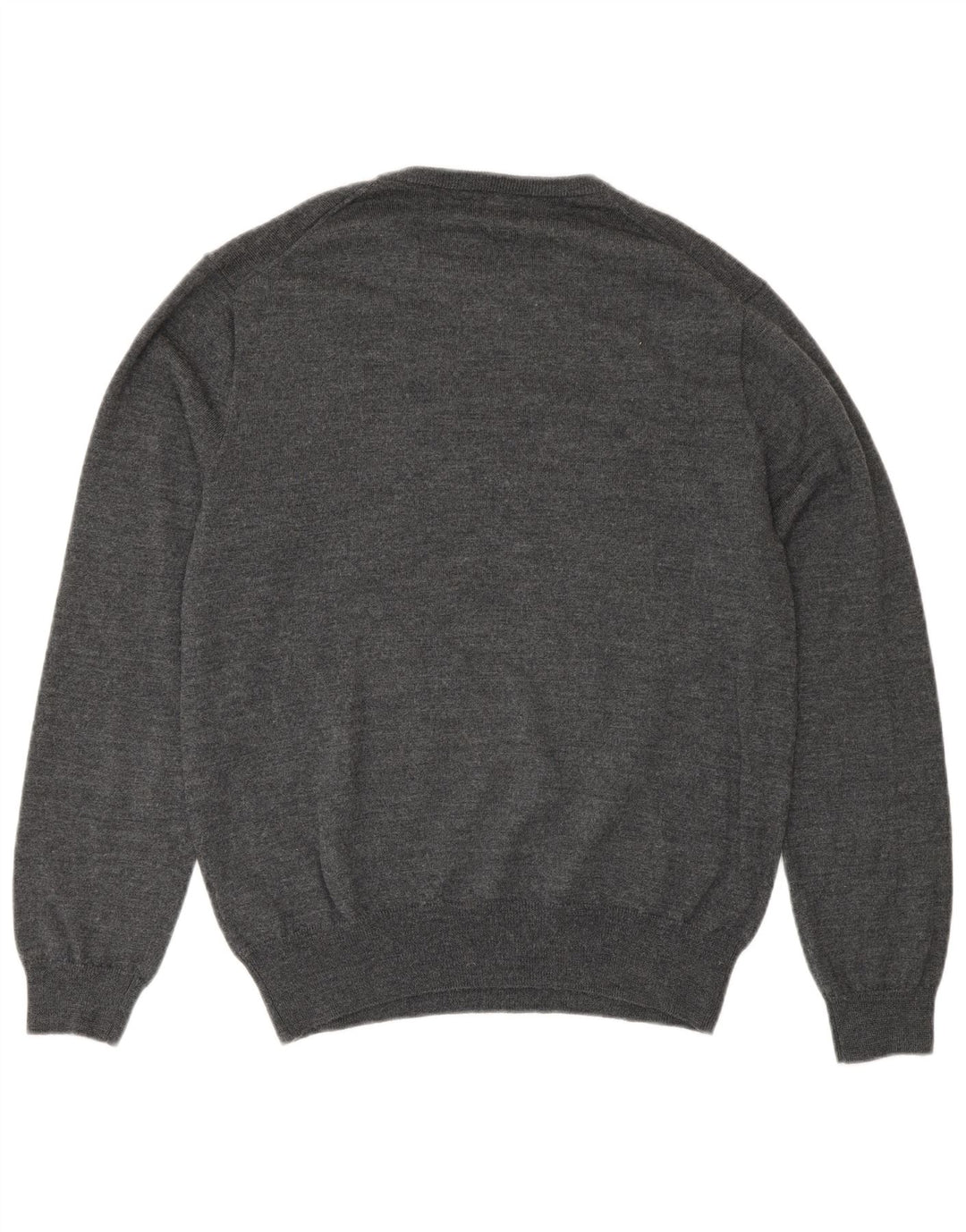 Polo Ralph Lauren Pull à col rond pour homme en laine gris moyen