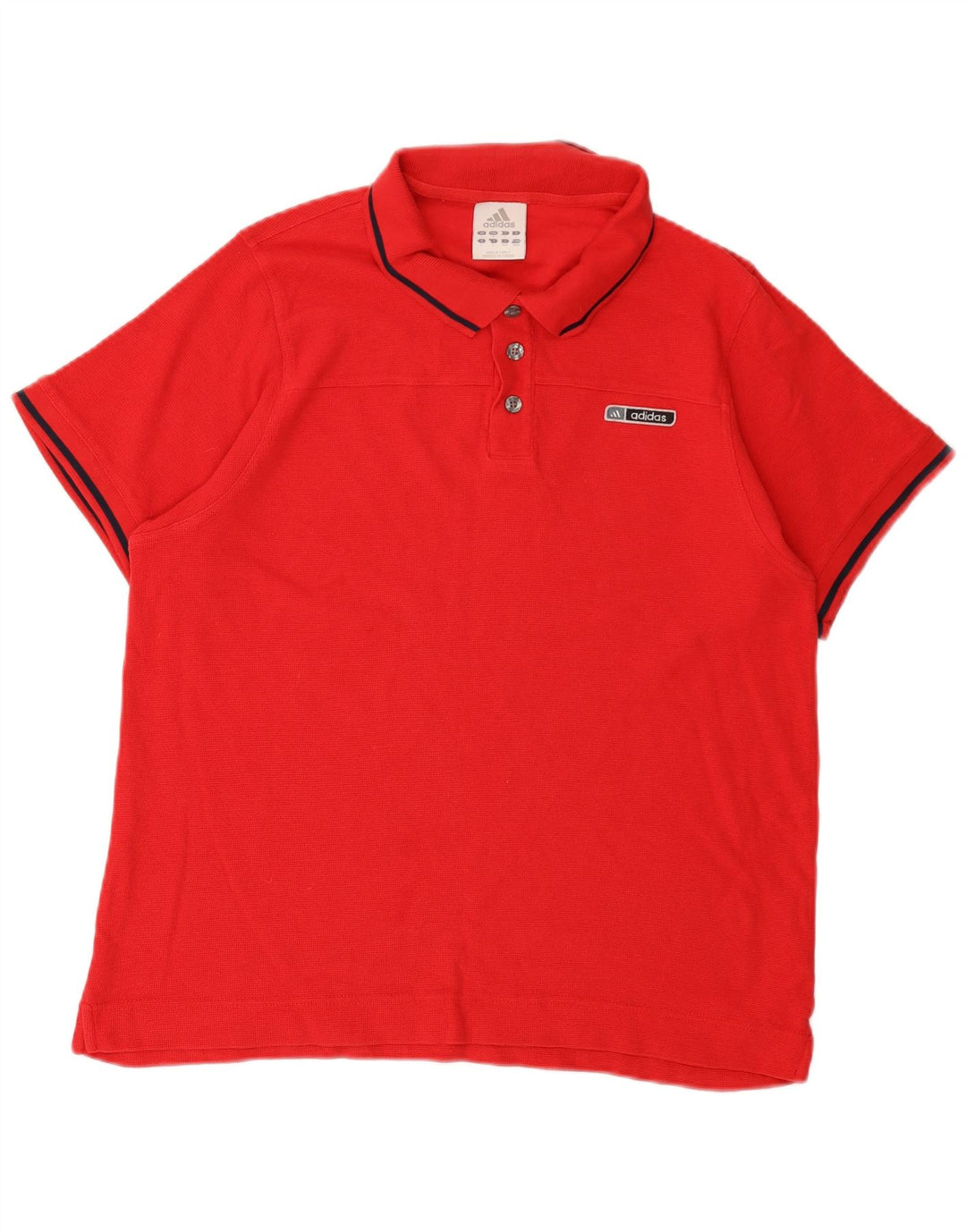 Adidas Polo Homme Grand Rouge Coton