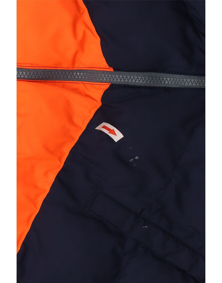 Nike Veste matelassée à capuche pour garçon 12-13 ans Bleu marine Taille L