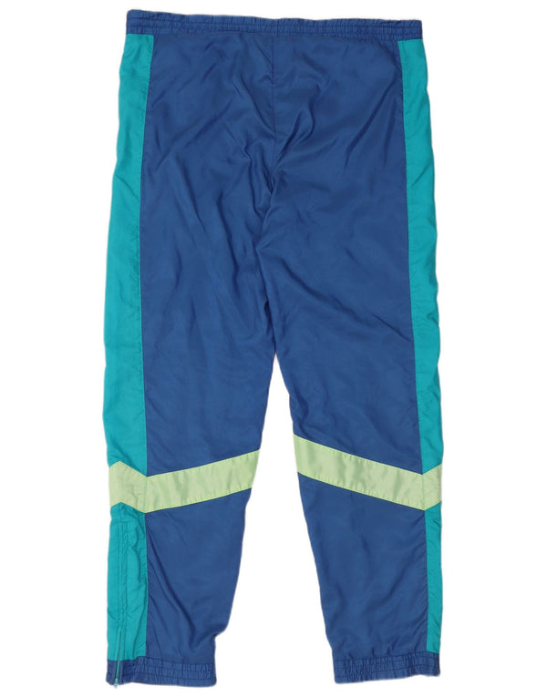 Adidas Pantalon de survêtement pour homme Taille L Bleu Colorblock