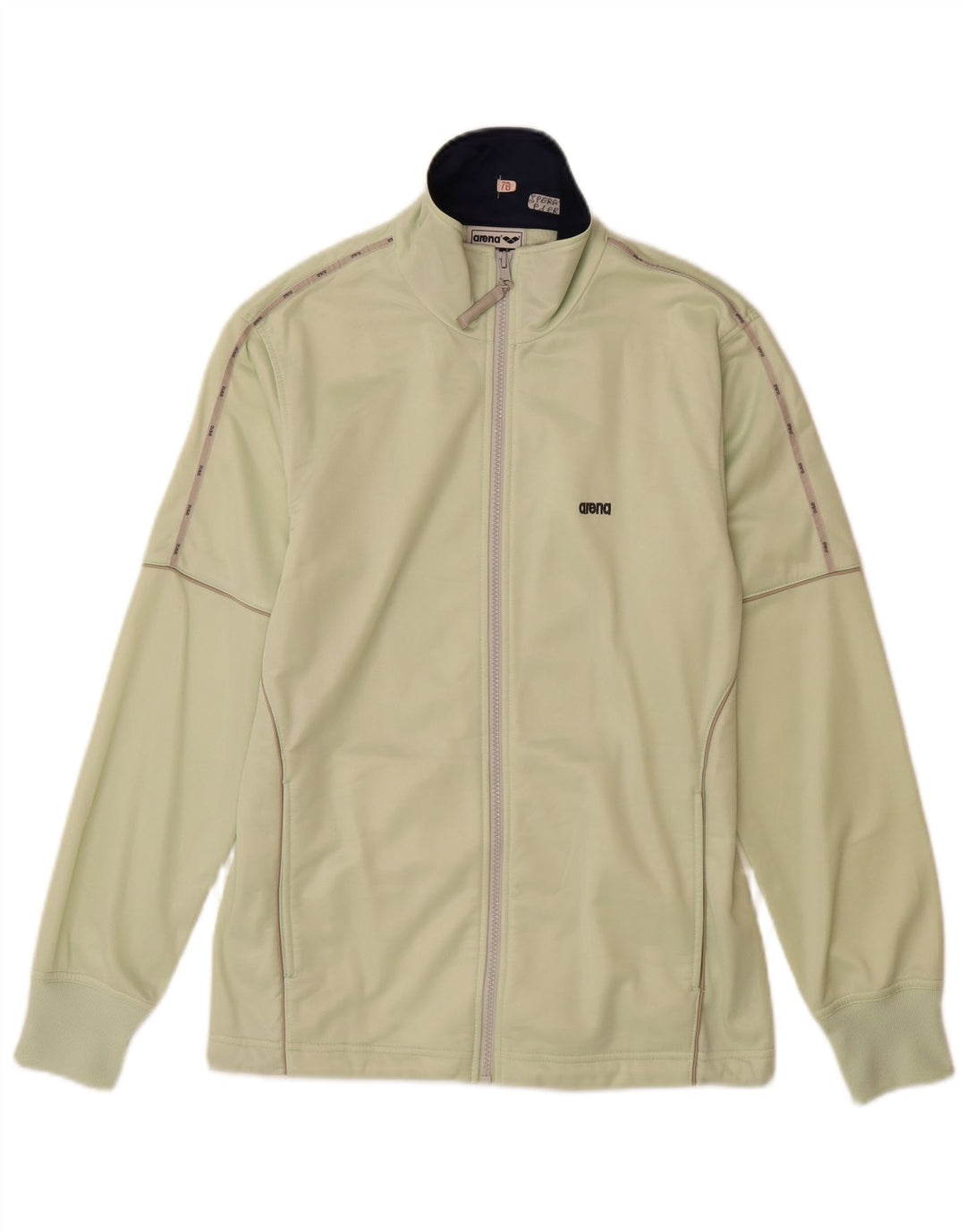 ARENA Veste de Survêtement Femme UK 12 Vert Moyen Polyester