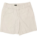 J. CREW Womens Chino Shorts US 8 Medium W28 Grey Cotton Vintage J. Crew and Second-Hand J. Crew from Messina Hembry 