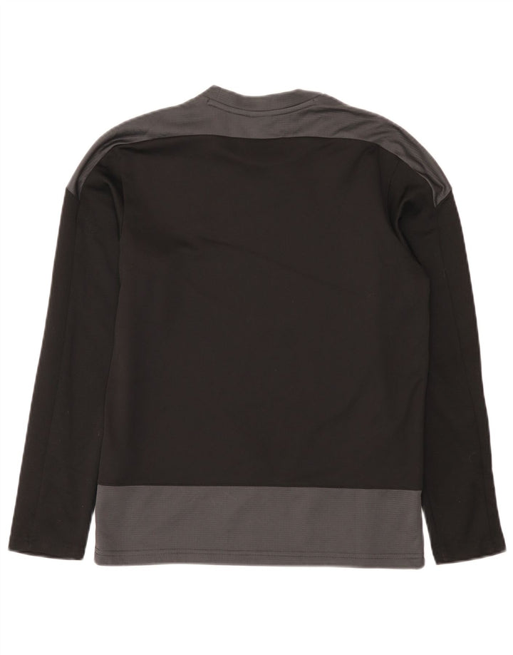 Puma Haut à Manches Longues Garçon 13-14 ans Noir Colourblock Polyester