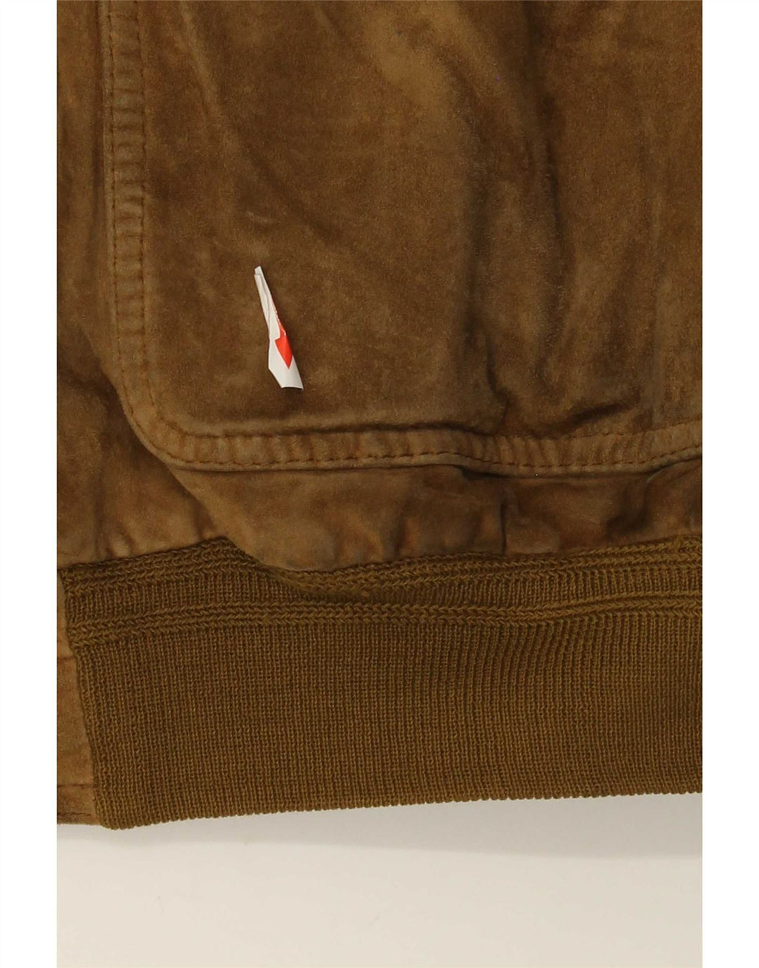 Scout Veste bomber en daim pour homme UK 40 Large Beige