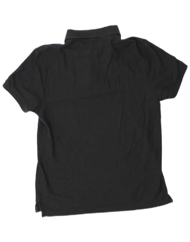 NIKE Polo Homme Coton Noir Moyen