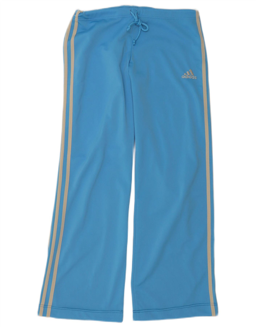 Adidas Pantalon de survêtement large pour femme UK 14 Bleu moyen Polyester