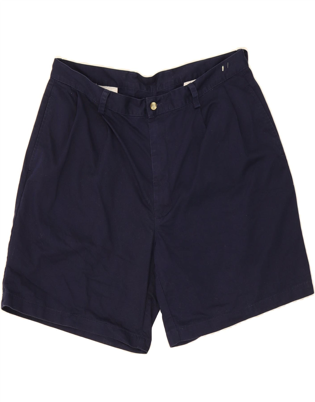 IZOD Mens Pegged Chino Shorts W36 Large Navy Blue Cotton Vintage Izod and Second-Hand Izod from Messina Hembry 