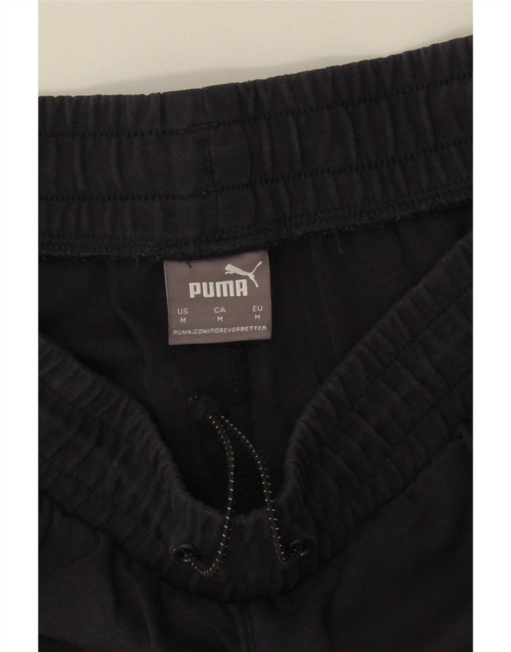 Puma Short de Sport Homme Bleu Marine Moyen Coton