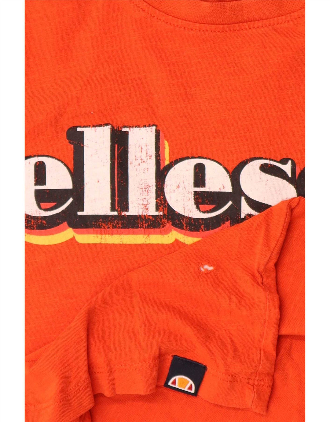 Ellesse T-shirt graphique pour garçon 11-12 ans Orange