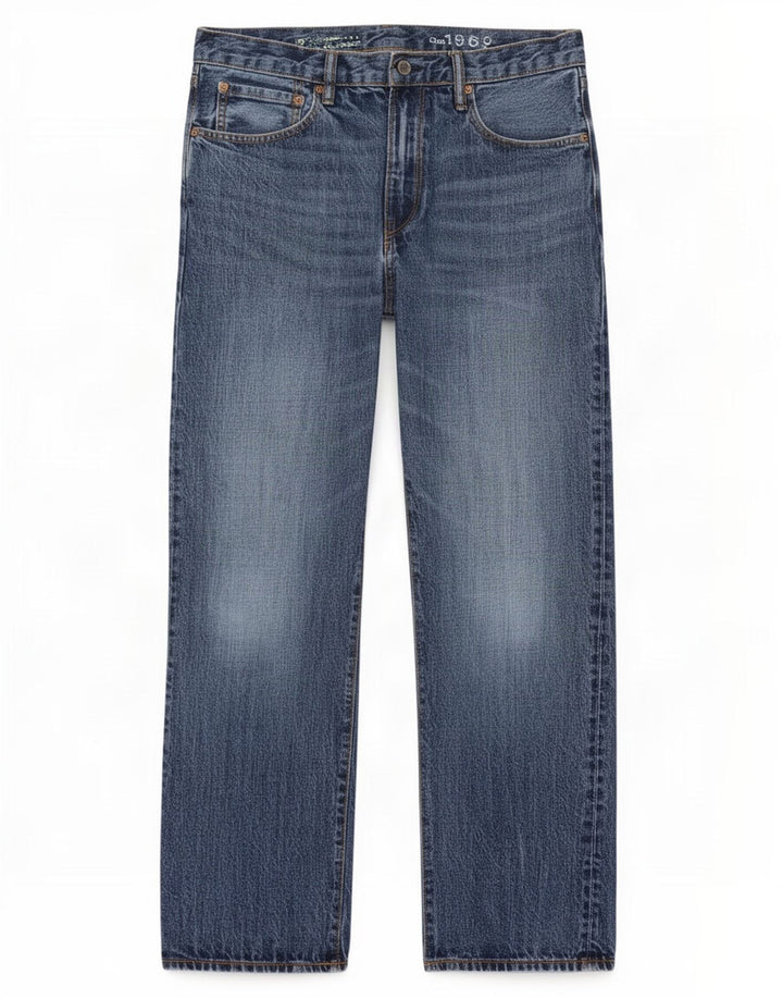 Gap Jean droit homme W32 L30 bleu coton
