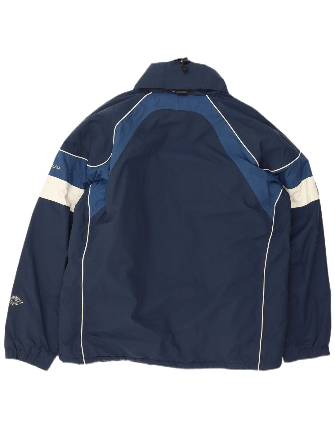 Columbia Veste coupe-vent Titanium pour homme UK 40 Large Bleu marine Colourblock