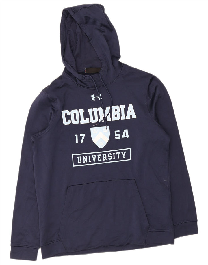 Under Armour Pull à Capuche Graphique Homme Bleu Marine Moyen